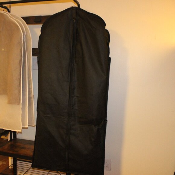 100% Mongolian Cashmere Double-Faced Overcoat -- Size S -- Black - Picture 2 of 13